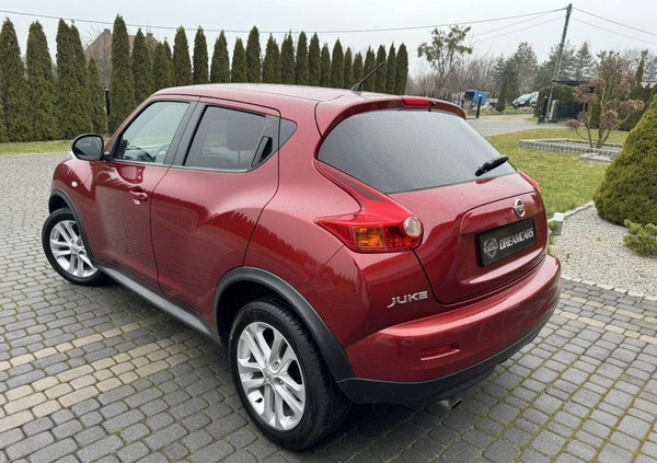 Nissan Juke cena 34900 przebieg: 168324, rok produkcji 2012 z Świerzawa małe 466